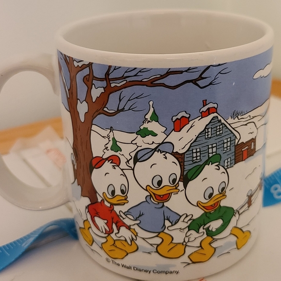 Vintage 80s Walt Disney Coffee Mug Donald Duck - Picture 1 of 5